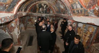 Turizm'in göz bebeği Soğanlı Vadisi'ne Bakan Yardımcısı Yazgı'dan inceleme