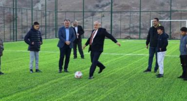 Yahyalı'ya halı saha müjdesi!