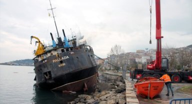 Zonguldak'ta batan geminin kayıp personeli 34 gündür aranıyor