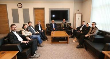 Akar ve Büyükkılıç, Orman Bölge Müdürü Çapkın’ı ziyaret etti