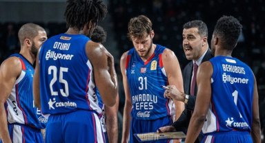 Anadolu Efes, THY Avrupa Ligi'nde yarın Valencia Basket ile deplasmanda karşılaşacak