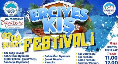 Başkan Büyükkılıç'tan Erciyes Kış Festivali'ne Davet