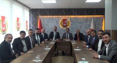 Başkan Tuzcuoğlu, Kayseri Gazeteciler Cemiyeti'ni ziyaret etti!