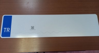 Beypazarı'nda araç plakalarında "karekod" uygulamasına başlandı