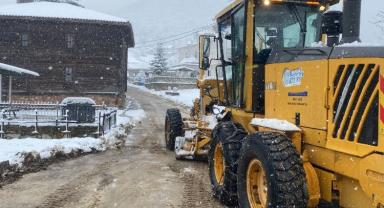 Bursa'da kar mesaisi