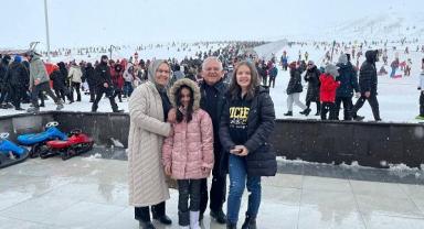 Büyükkılıç hafta sonunu torunlarına ayırdı!