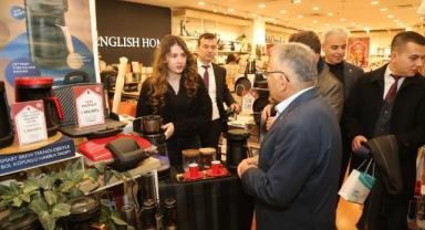 Büyükkılıç’tan Kayseri Park Alışveriş Merkezi Esnaflarına Ziyaret