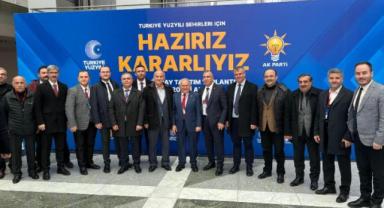 Büyükşehir Belediyesi tam kadro Anraka'da