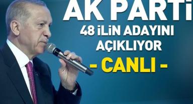 #CANLI AK Parti Aday Tanıtım Toplantısı