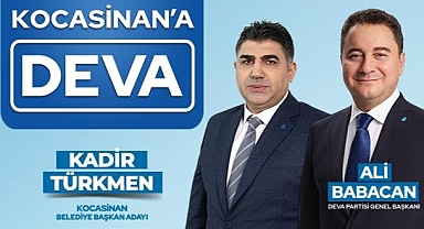 Deva Partisi'nin Kocasinan adayı belli oldu!