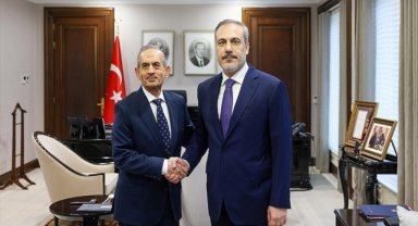 Dışişleri Bakanı Fidan, ITC Başkanı Turan'ı kabul etti