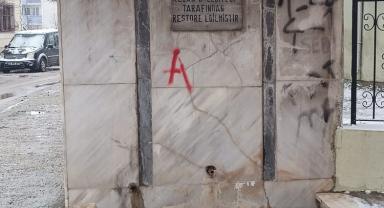 Edirne Keşan'da Yeni Cami çeşmesi aynı tas aynı hamam