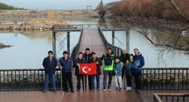 Erciyes Kardelen Yürüyüş Ekibi, 100. Yıl Zincidere Mesire Alanı'nda nefes açtı