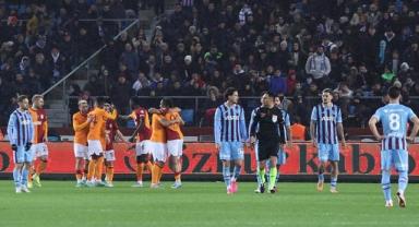 Galatasaray, Trabzon'da zirveyle puan farkını kapadı