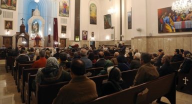 İranlı Hristiyanlar, yılın ilk ayininde Gazze için dua etti
