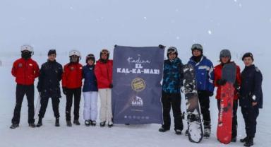 Jandarma ekiplerinden ‘Kadına El Kal-Ka-Maz’ mottosu bilgilendirmesi 