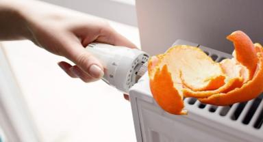 Kalorifer peteklerinin üzerine mandalina kabuğu koyun, bakın ne oluyor