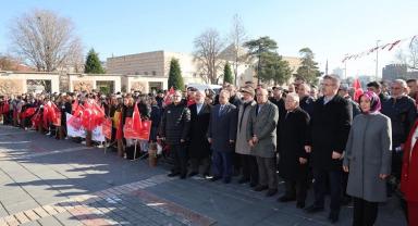 KAYMEK öğrencilerinden Sarıkamış'a saygı duruşu