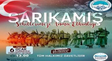 KAYMEK'ten Sarıkamış Şehitleri için anma programı