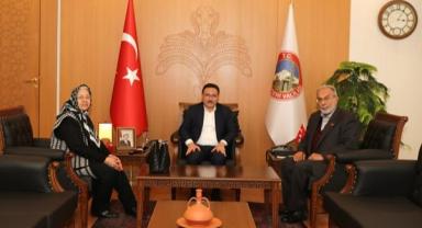 Kayseri'nin ilk terör Şehidinin ailesinden Vali Çiçek'e ziyaret