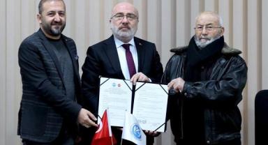 Kayseri Üniversitesi ile Osman Ulubaş Köşk Anadolu Lisesi arasında iki ayrı protokol imzalandı