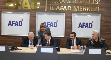 Kayseri'ye AFAD Lojistik binası yapılacak