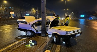 Kayseri'de trafik kazasında 2'si çocuk 4 kişi yaralandı