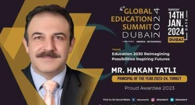 Kayserili öğretmen Dünya'da yılın müdürü seçildi!