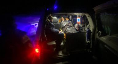 Muş'taki hasta kadına Batman ekibi ulaştı