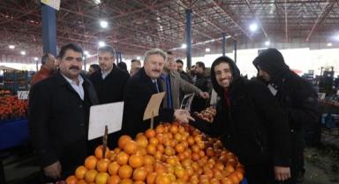 Palancıoğlu'ndan esnaf ziyareti