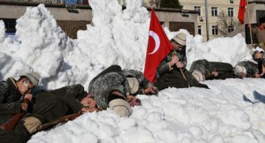 Sarıkamış Harekâtı’nın 109. Yıl dönümünde 109 öğrenci birliği simgeledi