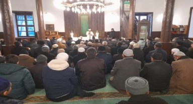 Seydişehir'de sabah namazında şehitler ve Gazze'de hayatını kaybedenler için dua edildi