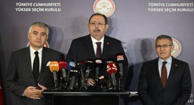 YSK Başkanı Yener, yerel seçimlere 36 partinin girme yeterliliğine sahip olduğunu açıkladı