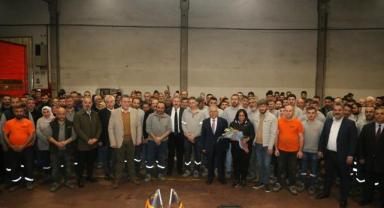 Büyükkılıç’tan İşçilere: “Üretiyor, İhracata Vesile Oluyorsunuz. Her Biriniz Birer Çiçeksiniz”