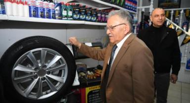 BÜYÜKKILIÇ’TAN MUSTAFA KEMAL PAŞA BULVARI’NDA ESNAF ZİYARETİ