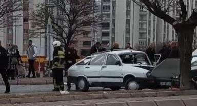 Erkilet’te Trafik Kazası: 2 Yaralı