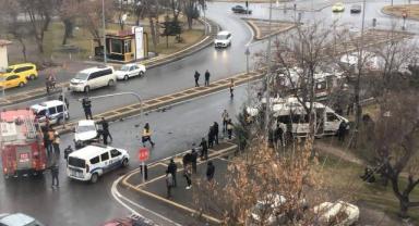 Fuzuli Caddesinde meydana gelen kazada 1’i ağır 7 yaralı