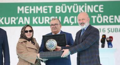 Kocasinan'da Kayabaşı Mehmet Büyükince Kur'an Kursu Açıldı