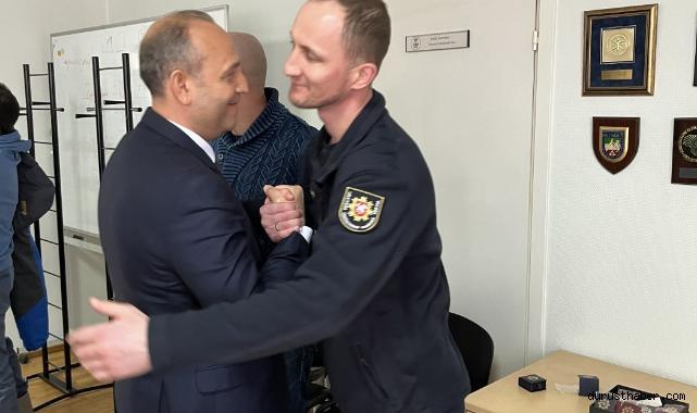 Melikgazi Belediyesi'nden Litvanya Arama Kurtarma Ekibine Anlamlı Ziyaret
