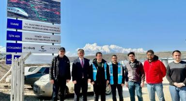 Milletvekili Çopuroğlu, Ankara-Kayseri Hızlı Tren Projesi Şantiyesini Ziyaret Etti