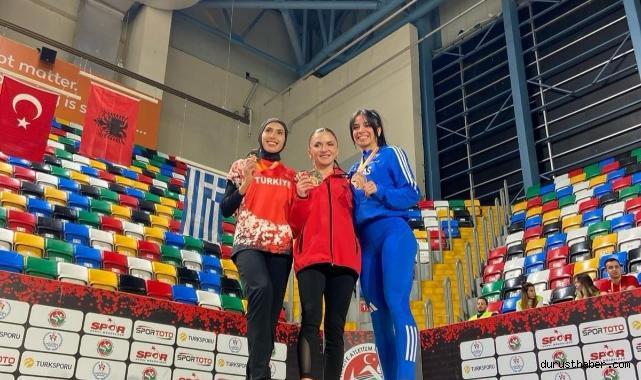 Milli Atlet Burcu Subatan Balkan Şampiyonası’ndan Gümüş Madalyayla Döndü