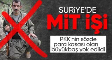 MİT'ten Suriye'de nokta operasyon! PKK'nın sözde sorumlusu terörist öldürüldü