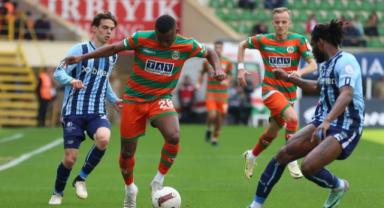 Müthiş maç! Alanyaspor - Adana Demirspor maçında kazanan yok