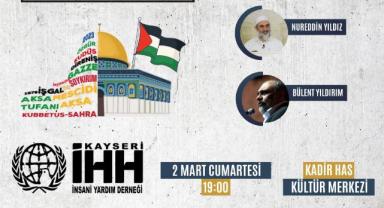 Özgür Filistin için Yetim Dayanışma Gecesi 