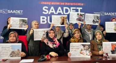 SP Kadın Kolları Teşkilatı depremde vefat eden vatandaşları andı 