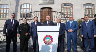 Tarım ve Orman Bakanı Yumaklı Kayseri'de