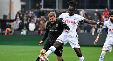 Trabzonspor, Siltaş Yapı Pendikspor'u 2-0 mağlup etti