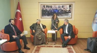 Türkiye- Katar Parlamentolar Arası Dostluk Grubu Heyetini Kayseri Vekili Özsoy karşıladı 