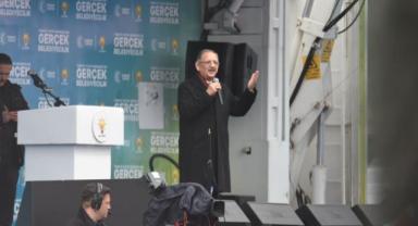 Bakan Özhaseki, “Yamula Barajı gibi deniz getirdik buraya”