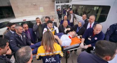 BBP Lideri Mustafa Destici'nin makam aracı kaza yaptı